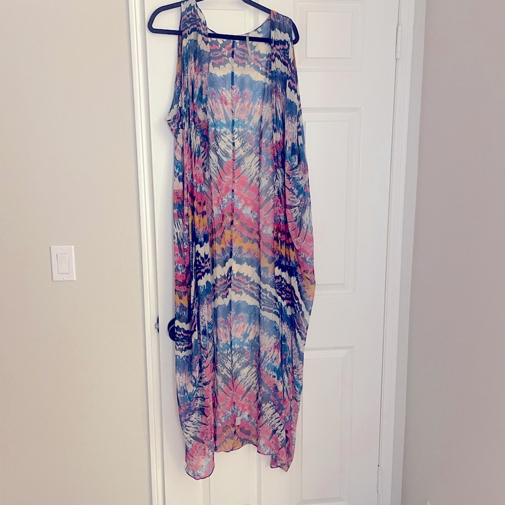 Small twelfth street by Cynthia Vincent Beach Coverup